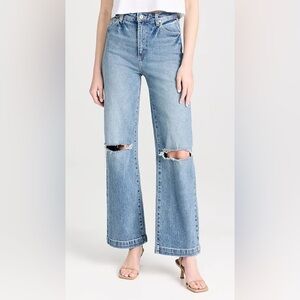 Abrand Denim 94 High & Wide Jeans size 24 retails $148 056-D
